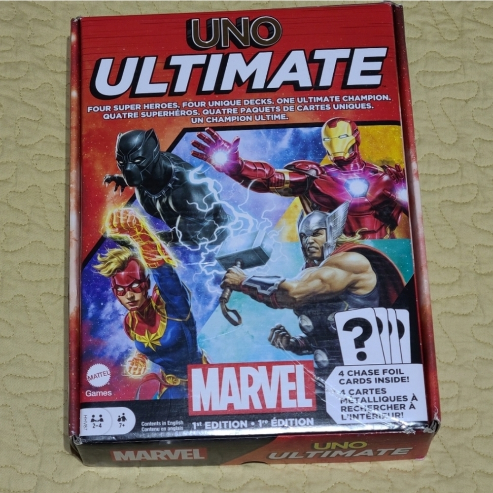 Marvel Uno Ultimate card game